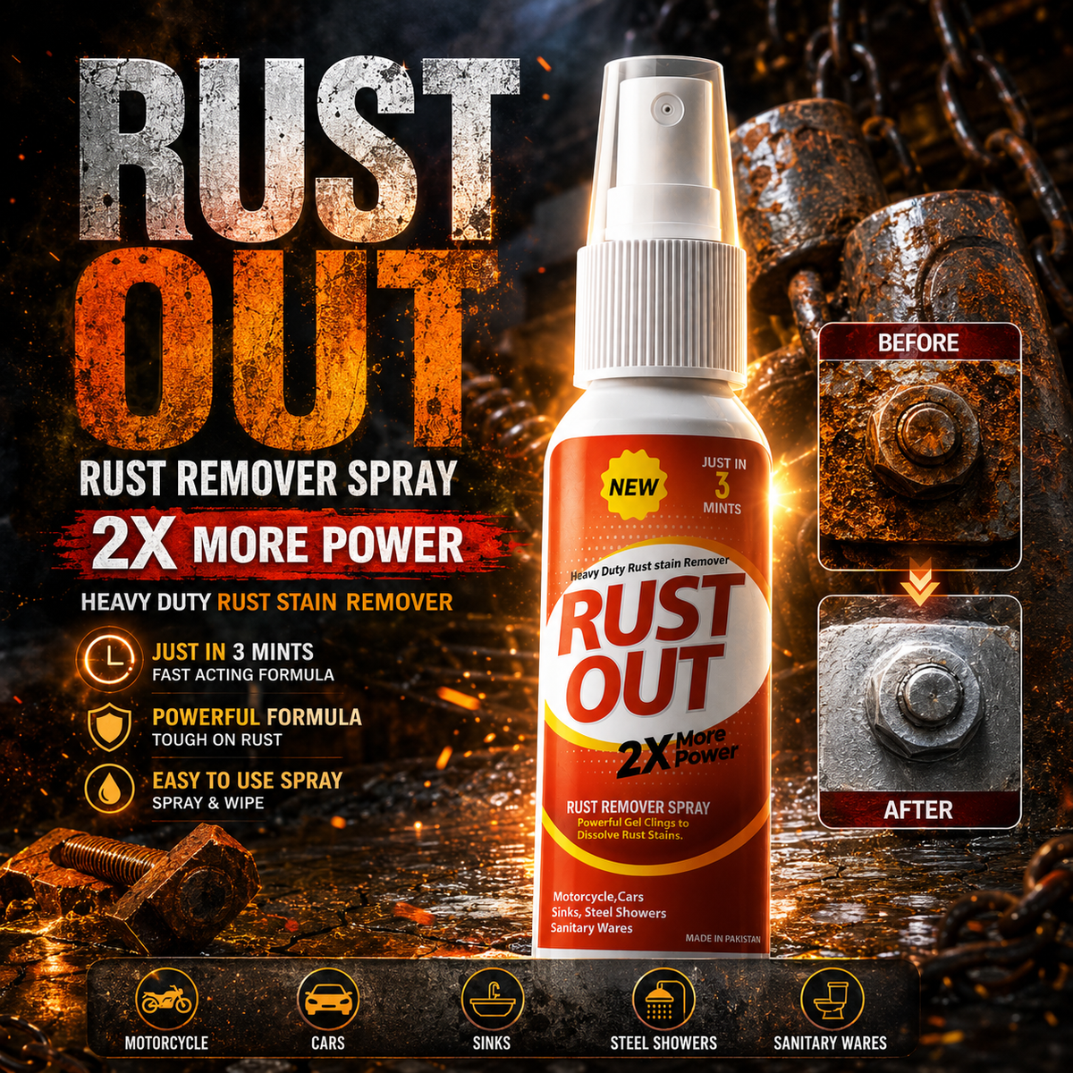 Rust Remover Spray