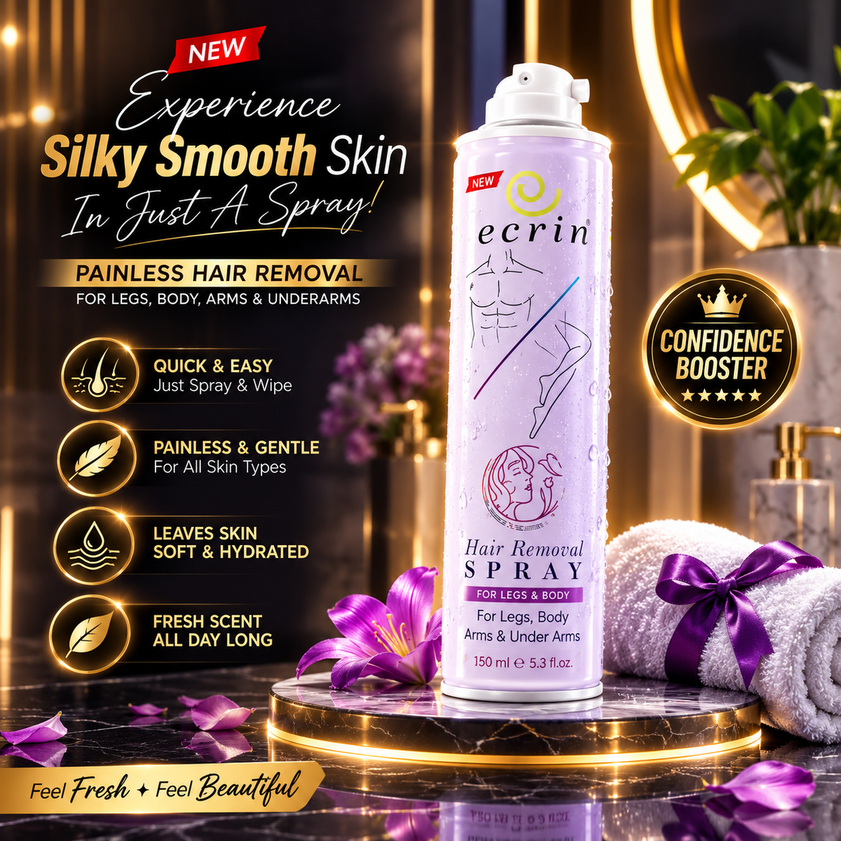 Ecrin Hair Removal Spray