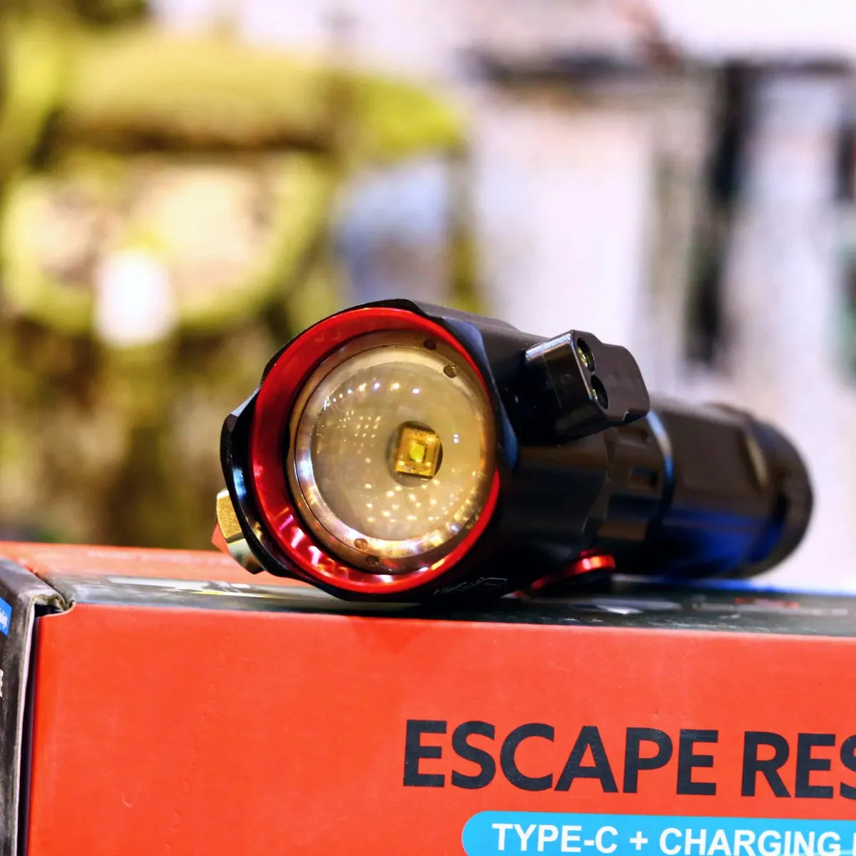 5in1 Rechargeable waterproof flashlight torch