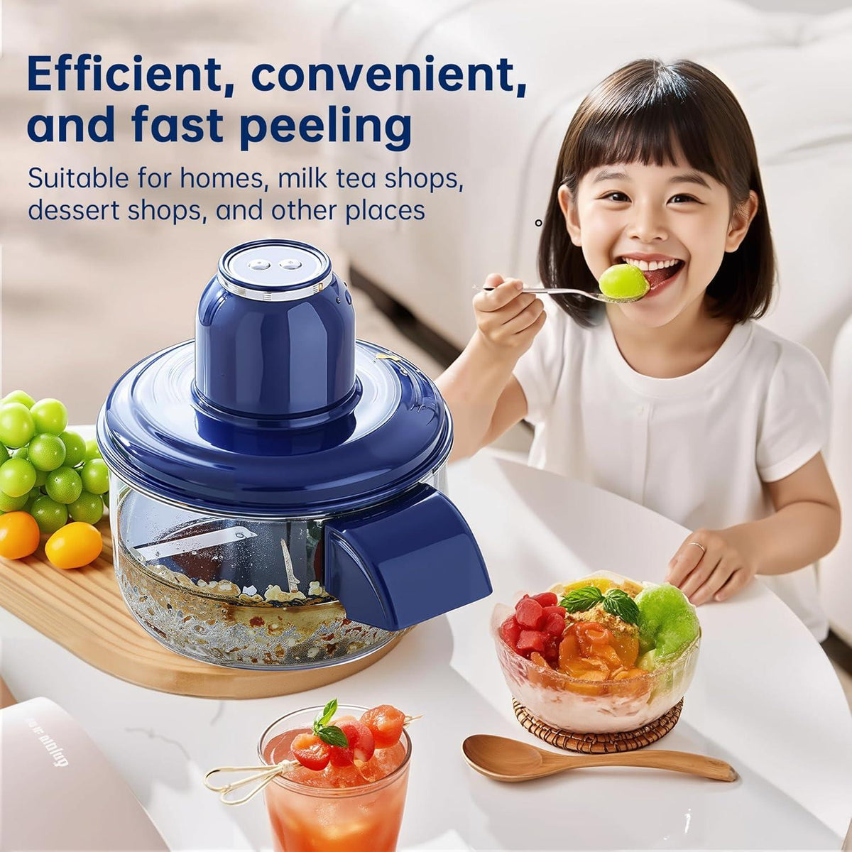 Electric Food Peeler Machine-Grape peeling-Garlic peeling-Date peeling
